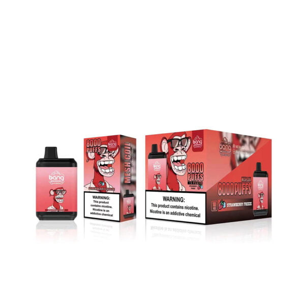 Bang King 8000 Puffs 0% 2% 3% 5% Nikotin eldobható vape nagykereskedés - BoatVape - 11