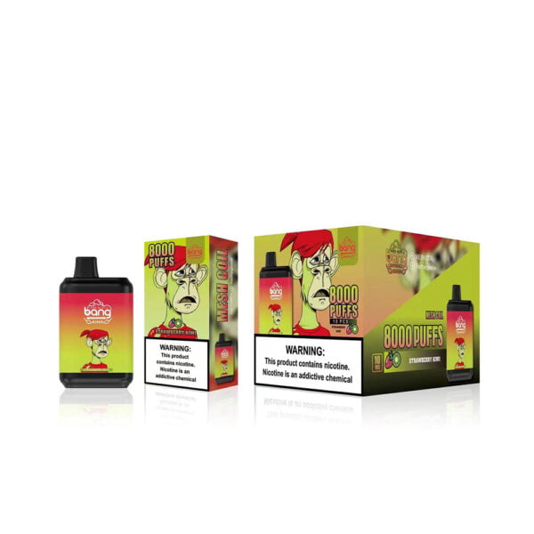 Bang King 8000 Puffs 0% 2% 3% 5% Nikotin eldobható vape nagykereskedés - BoatVape - 12
