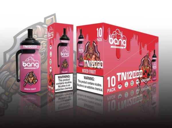 Bang Tn 12000 Puffs 0% 2% 3% 5% Nikotin Eldobható Vape eredeti E Cigaretta Nagyker - BoatVape - 9