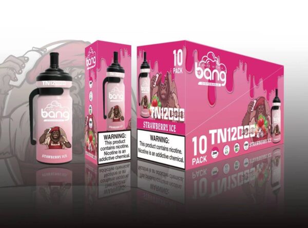 Bang Tn 12000 Puffs 0% 2% 3% 5% Nikotin Eldobható Vape eredeti E Cigaretta Nagyker - BoatVape - 6