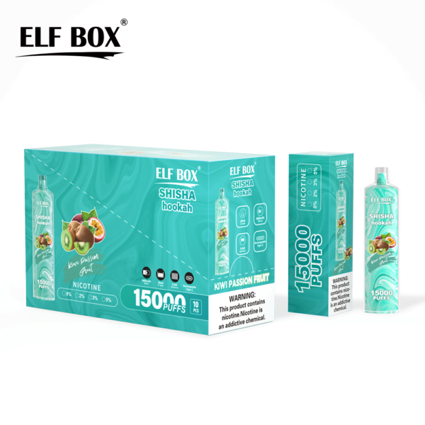 ELF BOX LS15000 Puff Shisha Hookah 0% 2% 5% Nicotina Recarregável Vape Descartável Atacado - BoatVape - 14