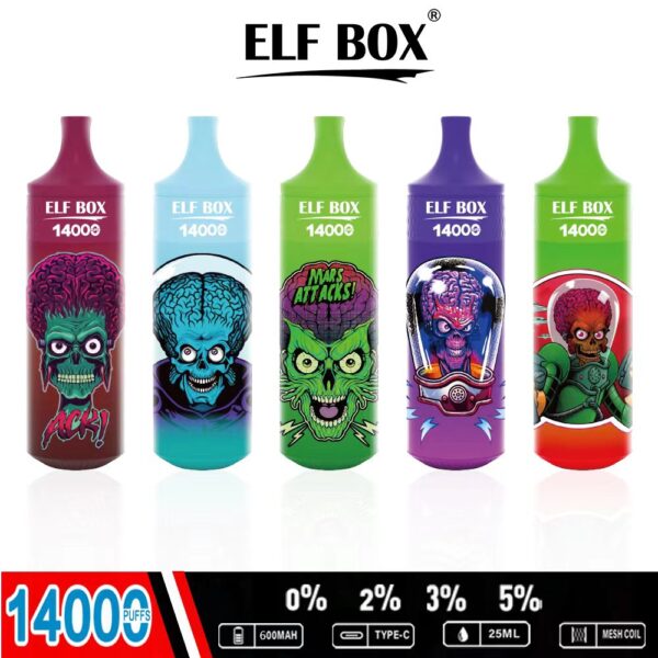 ELF BOX RGB14000 Puffs 0% 2% 3% 5% Vape desechable recargable con nicotina al por mayor - BoatVape - 9