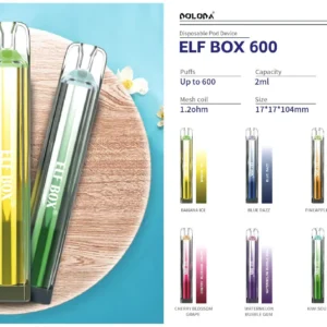 ELF BOX 600 Puffs 2% Никотиновая одноразовая вейп-ручка оптом - BoatVape - 15