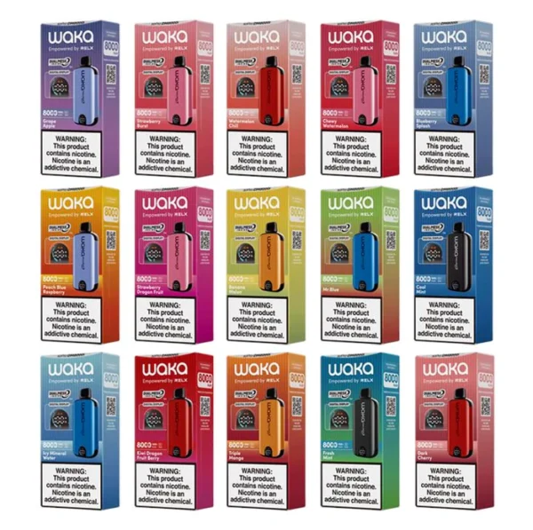 WAKA soPro DM8000i 8000 Puffs 3% 5% Никотиновый одноразовый вейп оптом - BoatVape - 23
