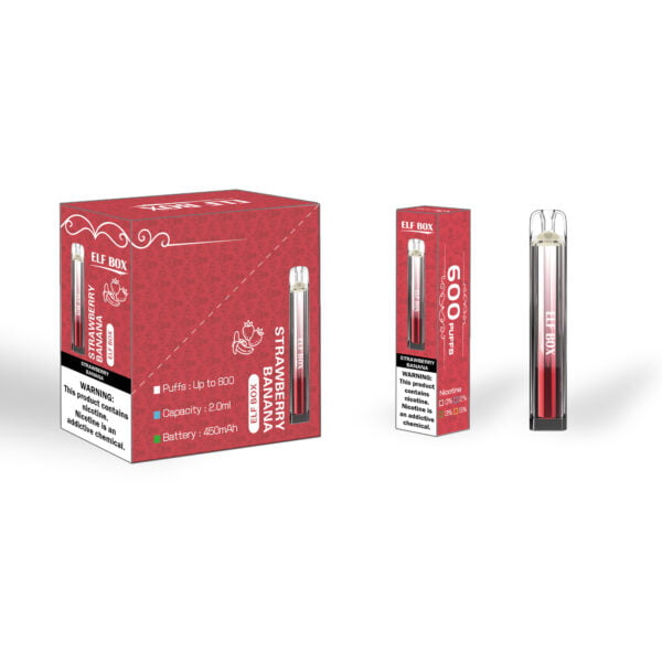ELF BOX 600 Puffs 2% Никотиновая одноразовая вейп-ручка оптом - BoatVape - 5
