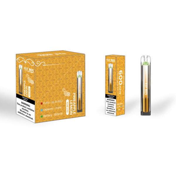 ELF BOX 600 Puffs 2% Никотиновая одноразовая вейп-ручка оптом - BoatVape - 4