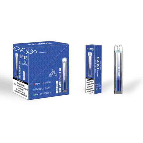 ELF BOX 600 Puffs 2% Никотиновая одноразовая вейп-ручка оптом - BoatVape - 8