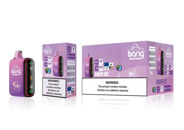 Bang 18000 Puffs Dual Mesh Digital Box 0% 2% 3% 5% Alacsony nikotintartalmú újratölthető eldobható Vapes Pen Tömeges Vásárlás Nagyker - BoatVape - 13