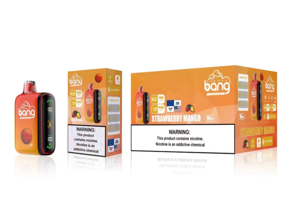 Bang 18000 Puffs Dual Mesh Digital Box 0% 2% 3% 5% Alacsony nikotintartalmú újratölthető eldobható Vapes Pen Tömeges vásárlás Nagyker - BoatVape - 6