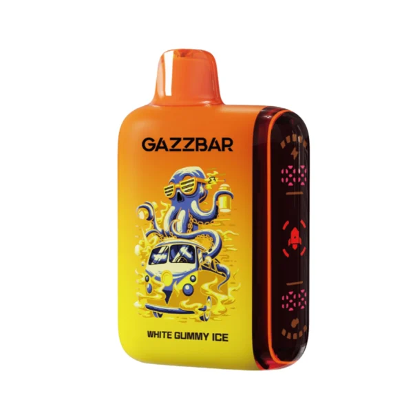 Gazzbar Rocket 20000 Puffs Dual Mesh 2% 5% Светодиодный дисплей Перезаряжаемые одноразовые ручки для электронных сигарет с низким содержанием никотина Купить оптом - BoatVape - 15