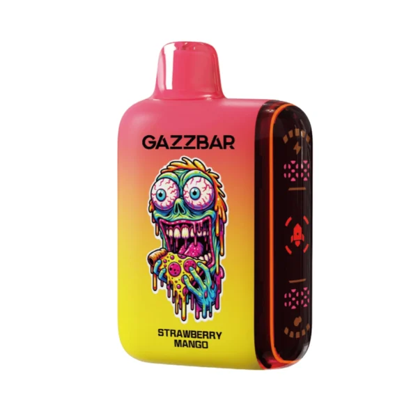 Gazzbar Rocket 20000 Puffs Dual Mesh 2% 5% Светодиодный дисплей Перезаряжаемые одноразовые ручки для электронных сигарет с низким содержанием никотина Купить оптом - BoatVape - 14