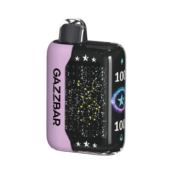 Gazzbar Turbo 30000 Puffs Stars Light Dual Mesh 5% Светодиодный дисплей с низким содержанием никотина Перезаряжаемая одноразовая ручка для вейпов Купить оптом - BoatVape - 5