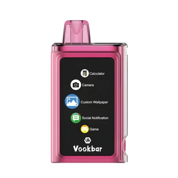 Vookbar Cyber ​​Pro 30000 Puffs Двойная сетка с сенсорным экраном 0% 2% 3% 5% Перезаряжаемая одноразовая ручка для электронных сигарет с низким содержанием никотина Купить оптом - BoatVape - 3